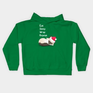 Christmas Kitty Goal Kids Hoodie